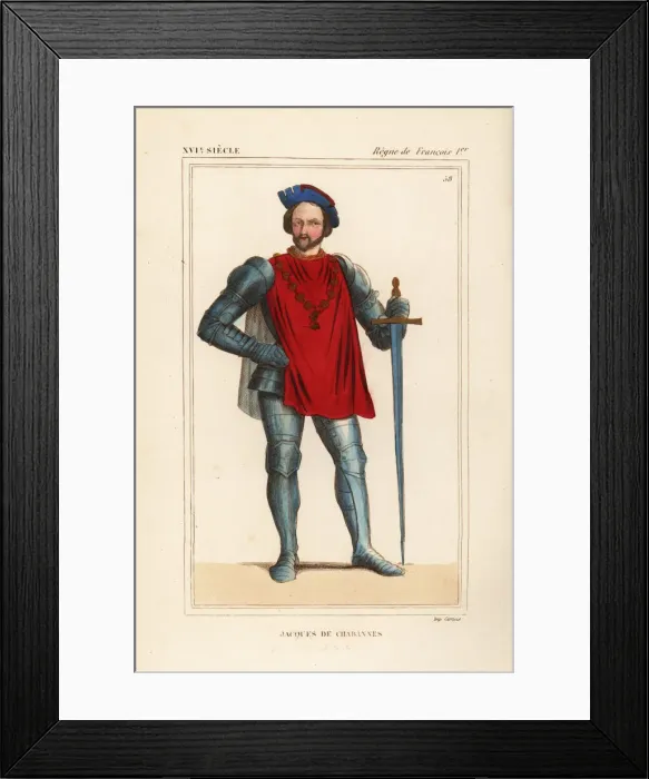 Framed Print : Jacques de Chabannes, seigneur de la Palice Framed Print : Jacques de Chabannes, seigneur de la Palice