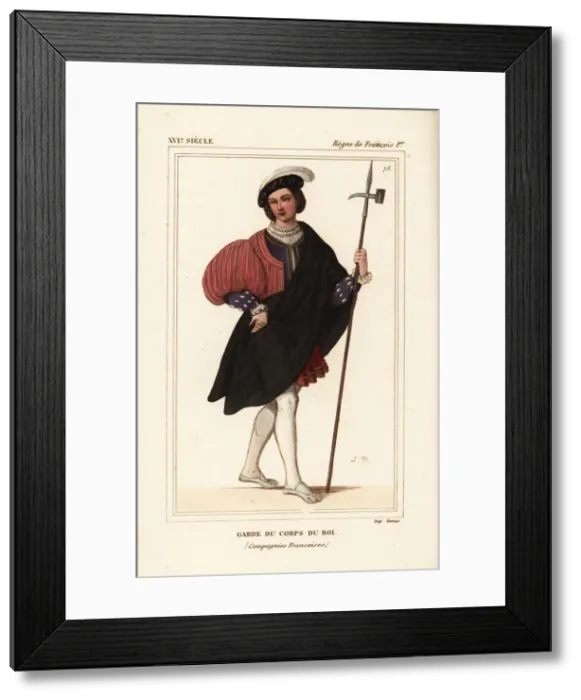 Framed Print : Garde du Corps du Roi, Compagnie Francaise Framed Print : Garde du Corps du Roi, Compagnie Francaise