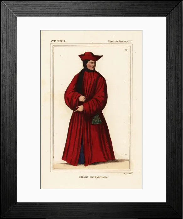 Framed Print : Provost of Merchants of Paris, Prevot des Framed Print : Provost of Merchants of Paris, Prevot des