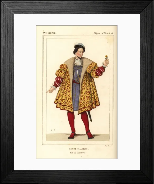 Framed Print : Henri d Albert, King of Navarre Framed Print : Henri d Albert, King of Navarre