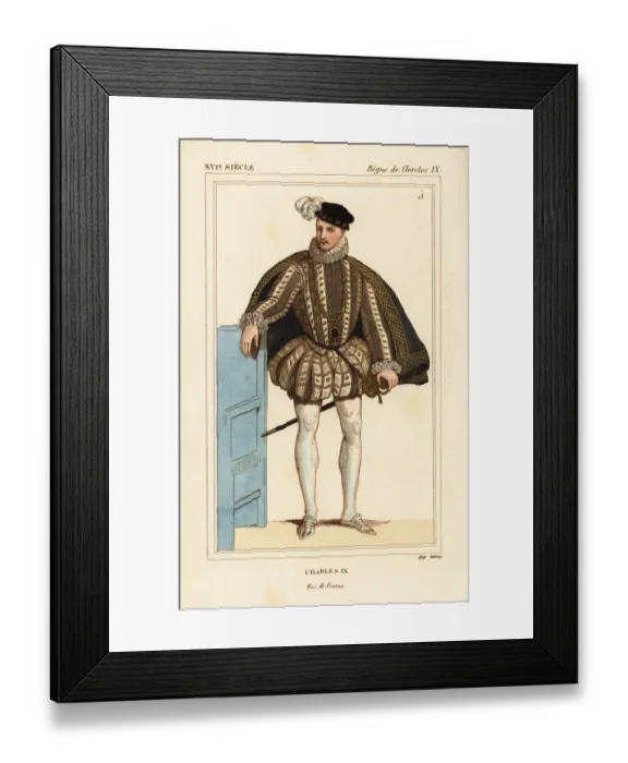 Framed Print : King Charles IX of France Framed Print : King Charles IX of France