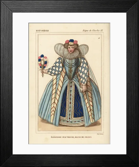 Framed Print : Eleanor of Austria, Queen of France, wife of King Charles IX Framed Print : Eleanor of Austria, Queen of France, wife of King Charles IX