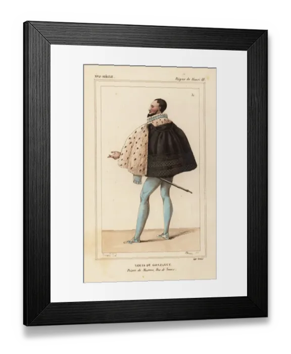 Framed Print : Saint Aloysius de Gonzaga Framed Print : Saint Aloysius de Gonzaga