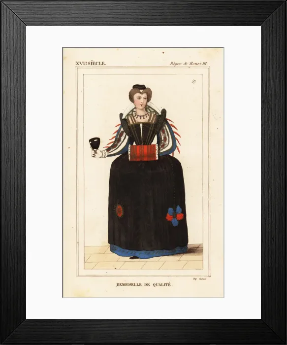 Framed Print : Young lady of quality at a masked ball, demoiselle Framed Print : Young lady of quality at a masked ball, demoiselle