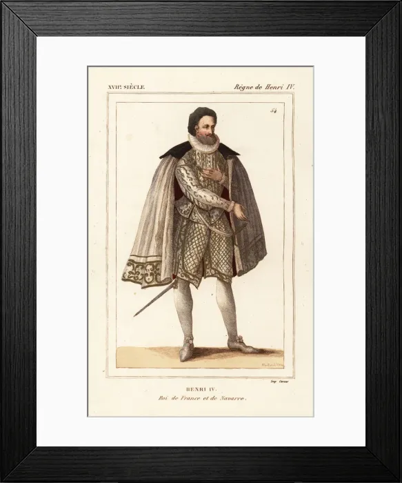 Framed Print : King Henry IV of France and Navarre Framed Print : King Henry IV of France and Navarre