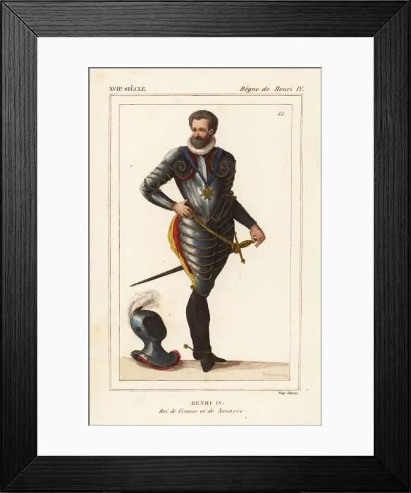 Framed Print : King Henry IV of France and Navarre Framed Print : King Henry IV of France and Navarre