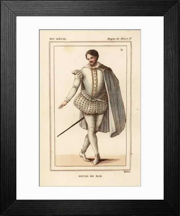 Framed Print : Henry II the Good, Duke of Lorraine and Bar Framed Print : Henry II the Good, Duke of Lorraine and Bar
