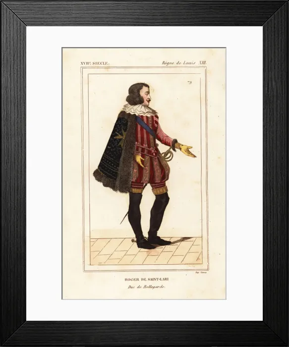 Framed Print : Roger de Saint-Lari, Duc de Bellegarde Framed Print : Roger de Saint-Lari, Duc de Bellegarde