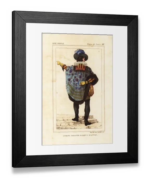 Framed Print : Antoine Coiffier, Marquis d Effiat, 1581-1632 Framed Print : Antoine Coiffier, Marquis d Effiat, 1581-1632