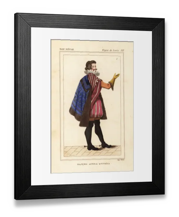 Framed Print : Francois Annibal d Estrees (1573-1670) Framed Print : Francois Annibal d Estrees (1573-1670)