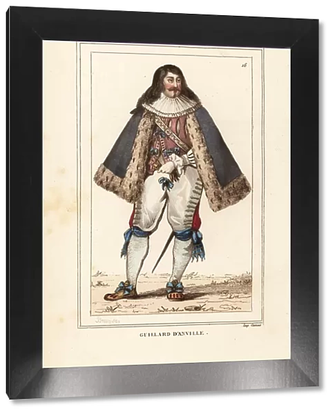 Guillard d Anville, author of La Chastete 1624