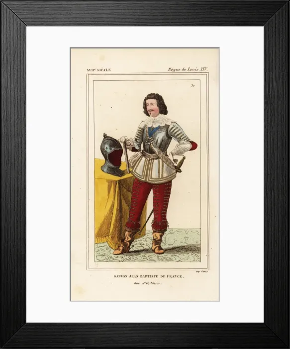 Framed Print : Gaston, Duke of Orleans, 1608-1660 Framed Print : Gaston, Duke of Orleans, 1608-1660