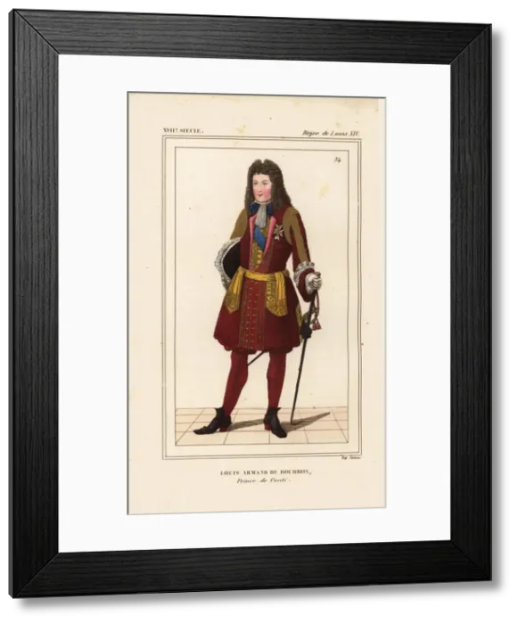 Framed Print : Louis Armand de Bourbon, Prince de Conti 1661-1685 Framed Print : Louis Armand de Bourbon, Prince de Conti 1661-1685