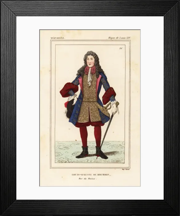 Framed Print : Louis-Auguste de Bourbon, Duc de Maine, 1670-1736 Framed Print : Louis-Auguste de Bourbon, Duc de Maine, 1670-1736