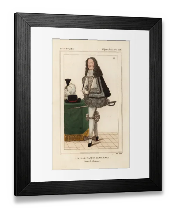 Framed Print : Louis-Alexandre de Bourbon, Comte de Toulouse, 1678-1737 Framed Print : Louis-Alexandre de Bourbon, Comte de Toulouse, 1678-1737