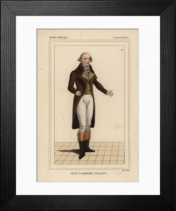 Framed Print : Jean Lambert Tallien, deputy to the National Framed Print : Jean Lambert Tallien, deputy to the National