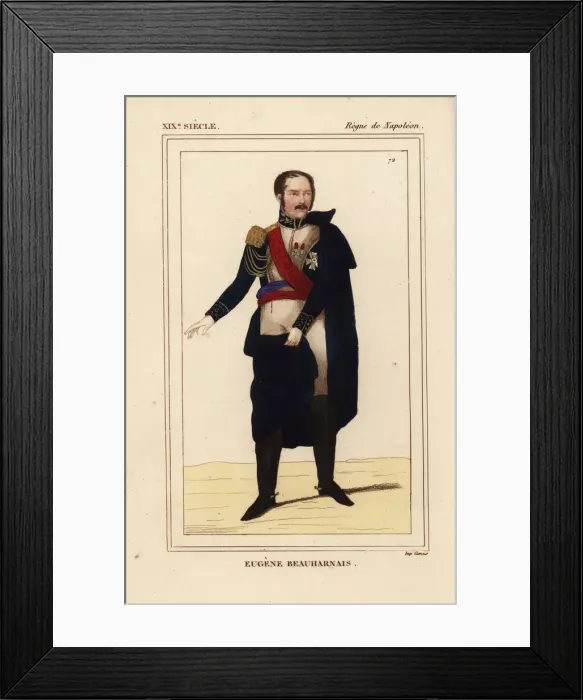 Framed Print : Eugene Beauharnais, Duke of Leuchtenberg, 1781-1824 Framed Print : Eugene Beauharnais, Duke of Leuchtenberg, 1781-1824