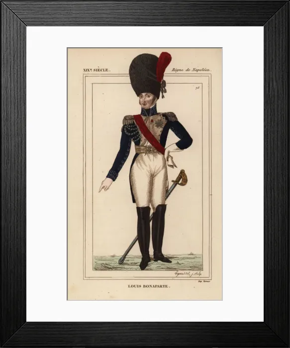Framed Print : Louis Bonaparte, King of Holland, younger Framed Print : Louis Bonaparte, King of Holland, younger