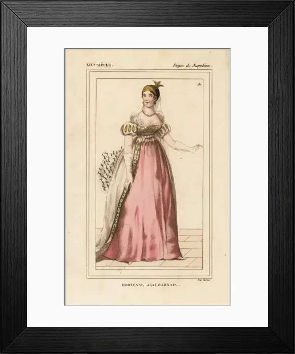 Framed Print : Hortense Beauharnais, Queen consort of Holland Framed Print : Hortense Beauharnais, Queen consort of Holland