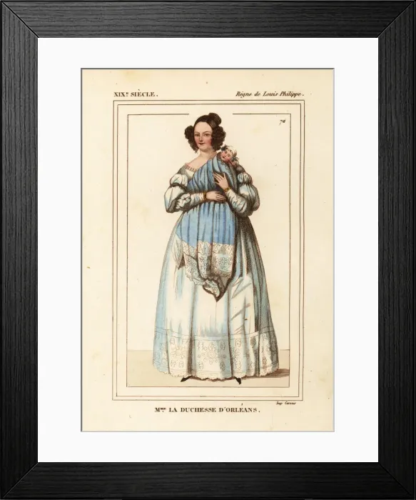 Framed Print : Helene-Louise-Elisabeth de Mecklenburg-Schwerin Framed Print : Helene-Louise-Elisabeth de Mecklenburg-Schwerin