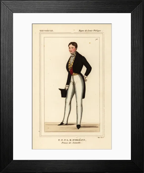 Framed Print : Francois of Orleans, Prince of Joinville 1818-1900 Framed Print : Francois of Orleans, Prince of Joinville 1818-1900