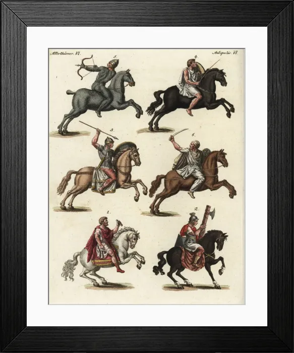 Framed Print : Ancient cavalry Framed Print : Ancient cavalry