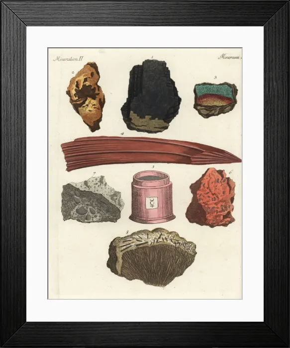 Framed Print : Metals including lead, iron, mercury and bismuth Framed Print : Metals including lead, iron, mercury and bismuth