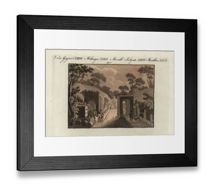 Framed Print : The city gate at Pompeii Framed Print : The city gate at Pompeii