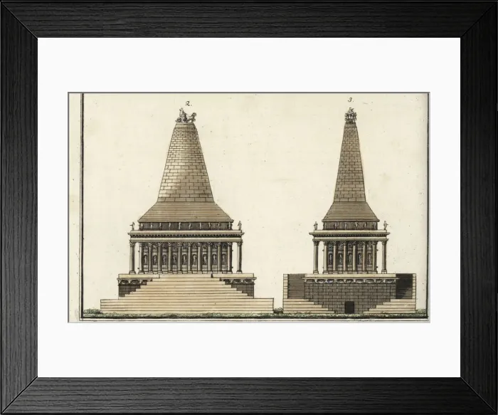 Framed Print : The Mausoleum at Halicarnassus Framed Print : The Mausoleum at Halicarnassus