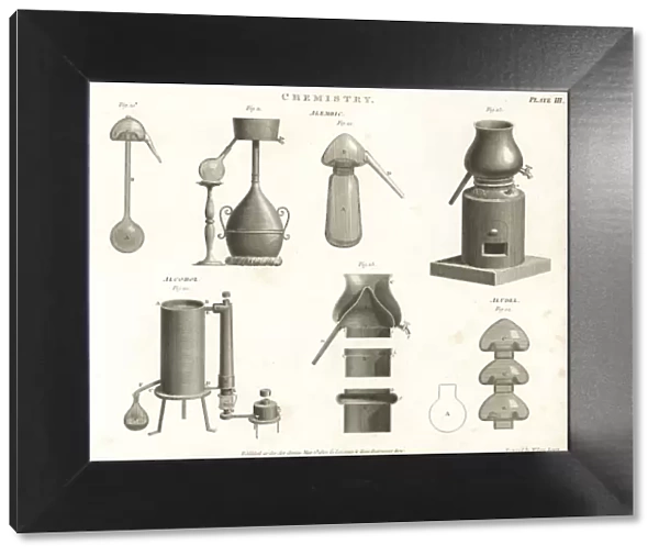 Various types of chemical stills