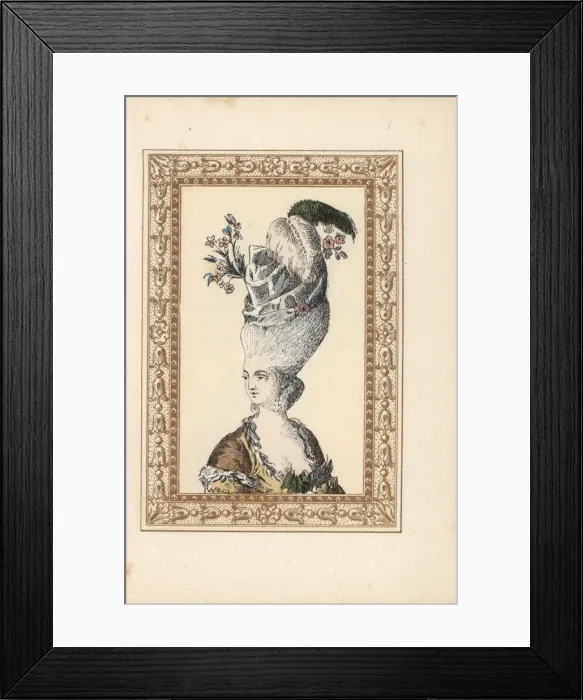 Framed Print : Woman in the Mystery bonnet or the Sleeping Dog Framed Print : Woman in the Mystery bonnet or the Sleeping Dog