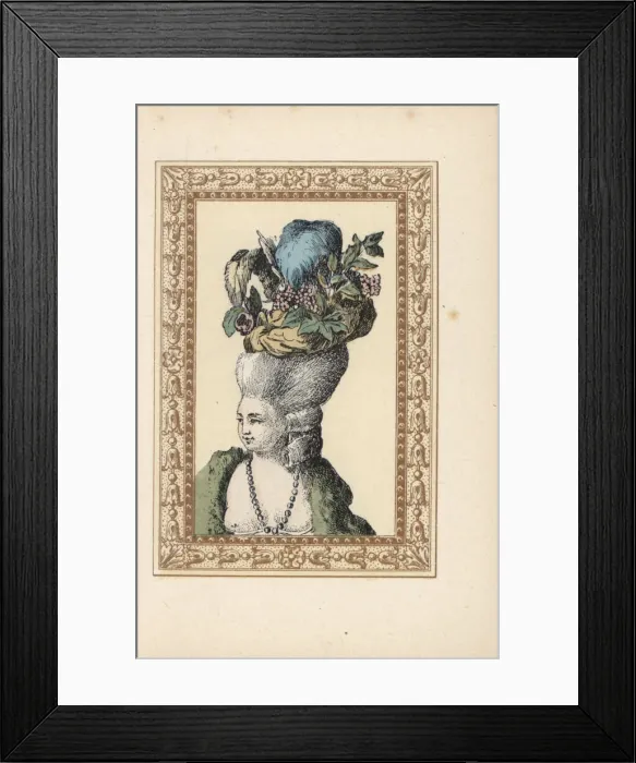 Framed Print : Woman in Racy Cap in an English Park Framed Print : Woman in Racy Cap in an English Park