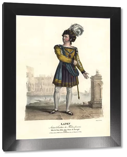 Pierre Lafon as Dom Pedre in Pierre de Portugal, 1823