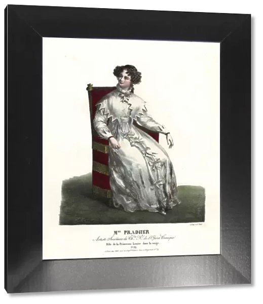 Felicite Pradher as Princesse Louise in La Neige, 1823