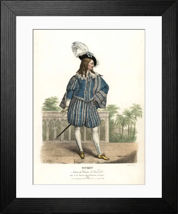 Framed Print : Dominique Pitrot as Don Mendoze in The Parisian Framed Print : Dominique Pitrot as Don Mendoze in The Parisian