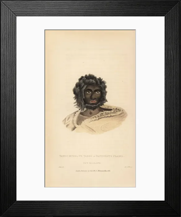Framed Print : Portrait of Yango Mungo ye Yango, New South Wales Framed Print : Portrait of Yango Mungo ye Yango, New South Wales