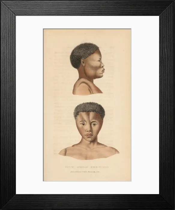Framed Print : San women of South Africa Framed Print : San women of South Africa