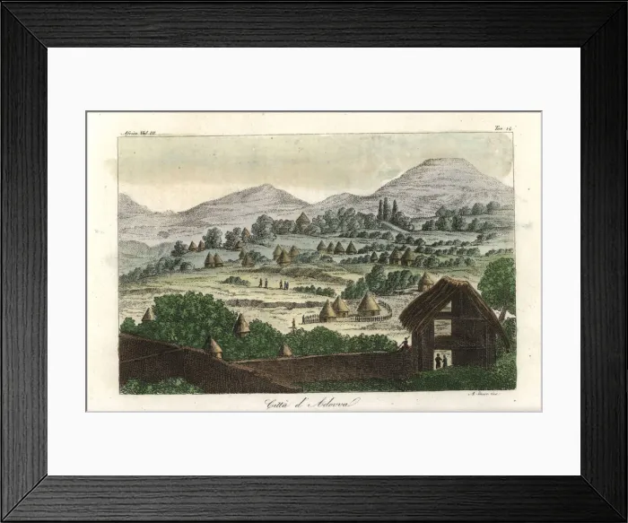 Framed Print : The city of Adwa, Ethiopia Framed Print : The city of Adwa, Ethiopia