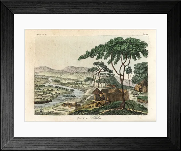 Framed Print : The city of Lataku (Kuruman), South Africa Framed Print : The city of Lataku (Kuruman), South Africa