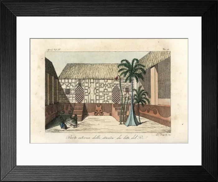 Framed Print : Exterior of the kings bedroom, Kumasi, Kingdom of Ashanti Framed Print : Exterior of the kings bedroom, Kumasi, Kingdom of Ashanti