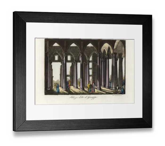 Framed Print : Interior of the mosque or divan of the ruler Framed Print : Interior of the mosque or divan of the ruler