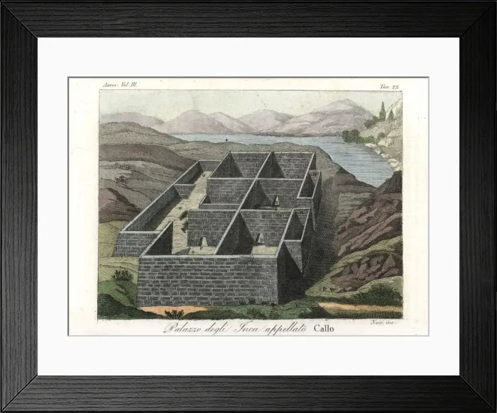 Framed Print : Ruins of the Inca Palace (tambo) at Callo, Cotopaix, Ecuador Framed Print : Ruins of the Inca Palace (tambo) at Callo, Cotopaix, Ecuador