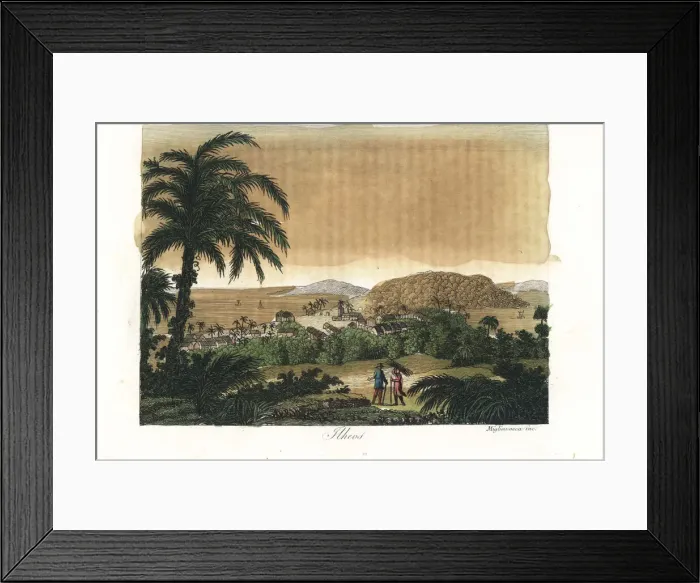 Framed Print : View of the town of Ilheus, Bahia, Brazil Framed Print : View of the town of Ilheus, Bahia, Brazil