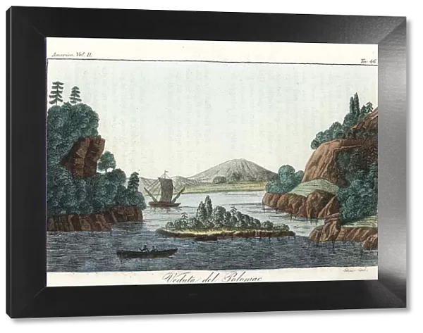 View of the Potomac River, 18th century