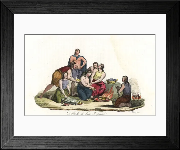 Framed Print : Bread or corn tortilla-making in Mexico Framed Print : Bread or corn tortilla-making in Mexico