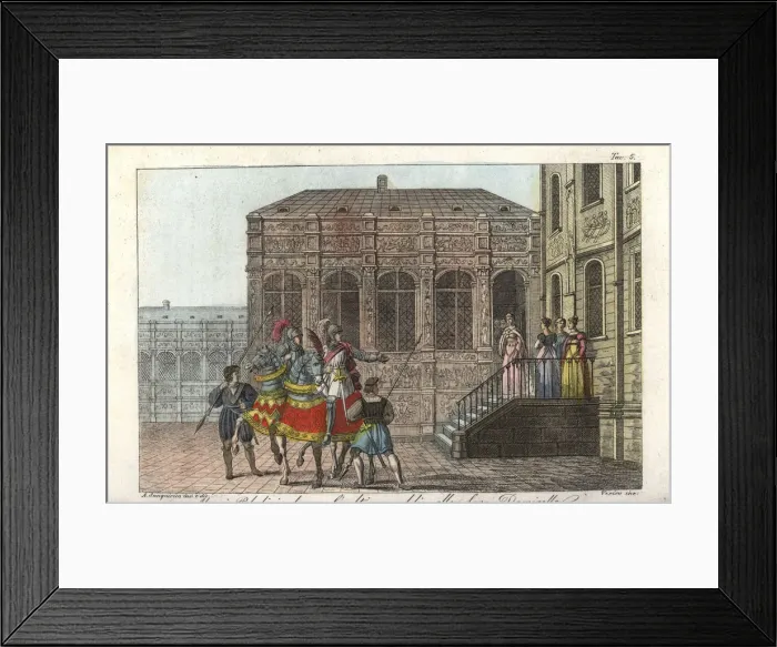 Framed Print : Charlemagnes Paladins saying their goodbyes Framed Print : Charlemagnes Paladins saying their goodbyes