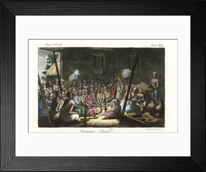 Framed Print : Hindu brahmin marriage ceremony or Bibaha Framed Print : Hindu brahmin marriage ceremony or Bibaha