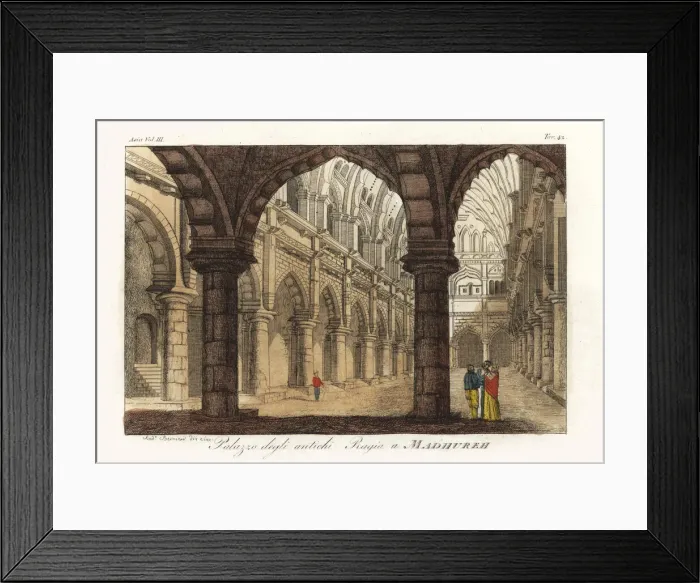 Framed Print : Interior of the Thirumalai Nayak Palace, Madurai, India Framed Print : Interior of the Thirumalai Nayak Palace, Madurai, India