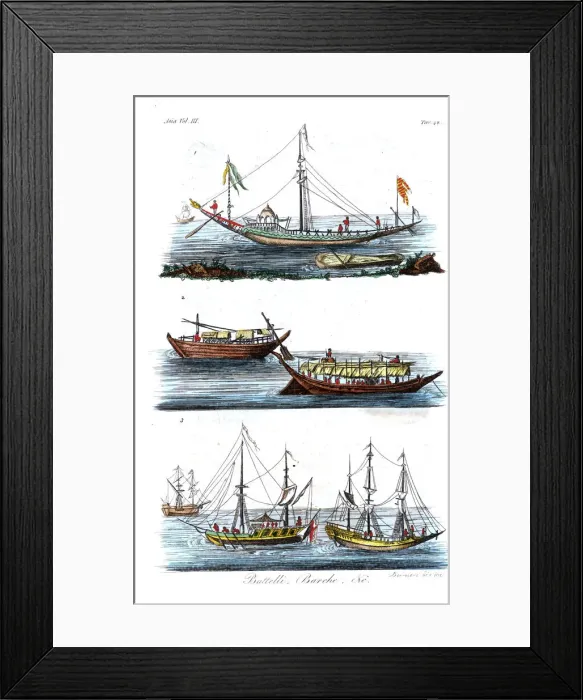 Framed Print : Indian boats, yachts and vessels Framed Print : Indian boats, yachts and vessels
