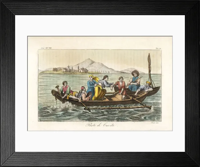 Framed Print : View of Puerto de Cavite, Spanish port in Framed Print : View of Puerto de Cavite, Spanish port in